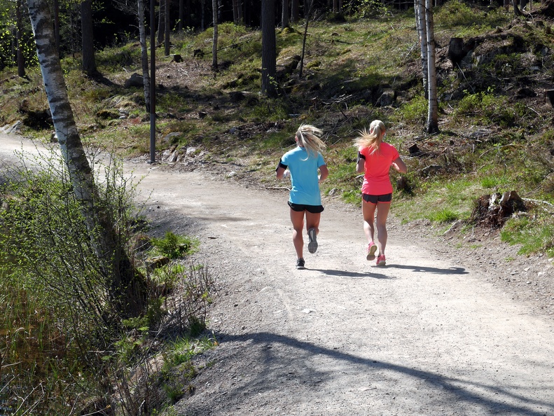 J12 Oslo, aire sportive et de détente autour du lac de Sognsvann au nord de la ville Day011.JPG