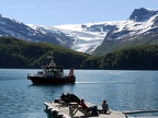 Day045a (3955 visits) J45 Glacier du Svartisen au sud de Bodo sur la route 17 atteignable uniquement par bateau Day045a