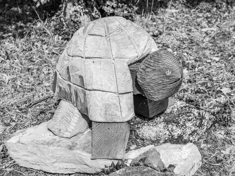 Oeuvre de Atelier l'Anèri dou Réjane , sculpture sur bois ChassImagesDéfiMouvement03bis.jpg