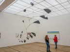 O'Keeffe - Bâle 2022/15 (2467 visits) Black Mobile with Hole, 1954 d'Alexandre Calder qui entretenait des rapports amicaux avec O'Keeffe O'Keeffe - Bâle 2022/15