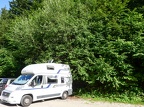 105Schwarzsee-St-Wolfgang01 (1682 visits) 2 août, km 12101, Schwarzsee au dessus du St-Wolfgangsee, Autriche (parking payant, 7€) 105Schwarzsee-St-Wolfgang01