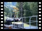 Mercantour, La Tyrolienne de La Colmiane France