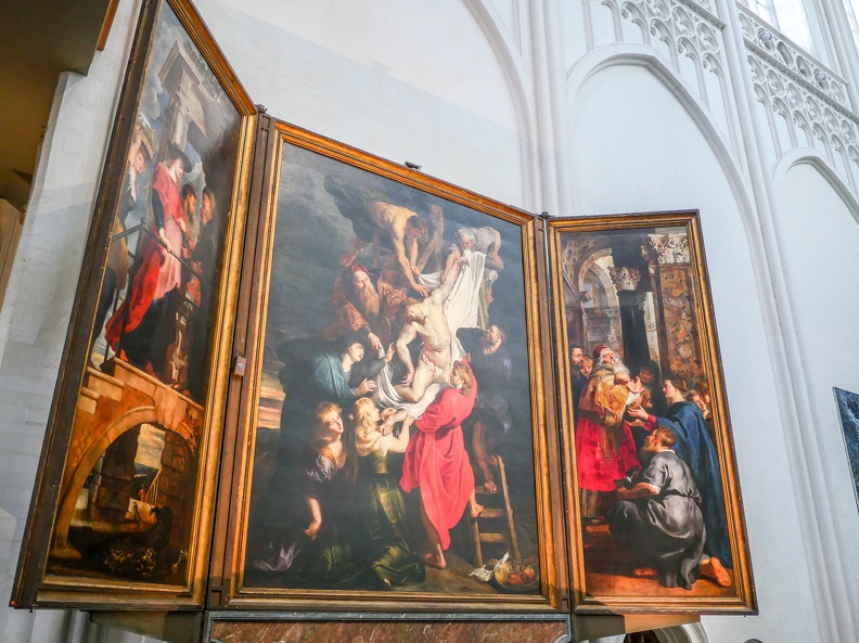 La descente de croix, Pierre Paul Rubens, 1611-1614, vue de gauche Anvers-Rubens-109.jpg