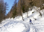 Val-Grisenche-15 (970 visits) Cette fois, nous nous sommes bien équipés avec raquettes et batons Val-Grisenche-15