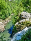 2026-05mai24-10 (459 visits) Avec autant d'eau, la cascade du saut du Doubs est spectaculaire et attire beaucoup de visiteurs... 2026-05mai24-10
